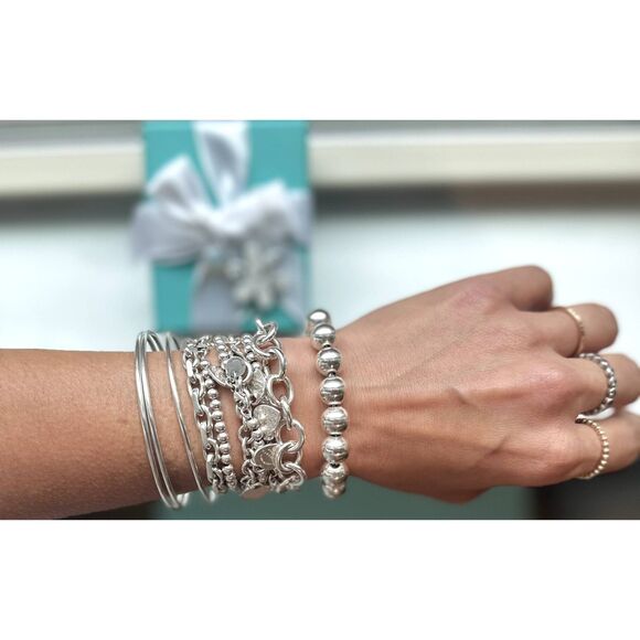 Tiffany & Co. Jewelry - 7.5" Tiffany & Co HardWear Ball Bracelet